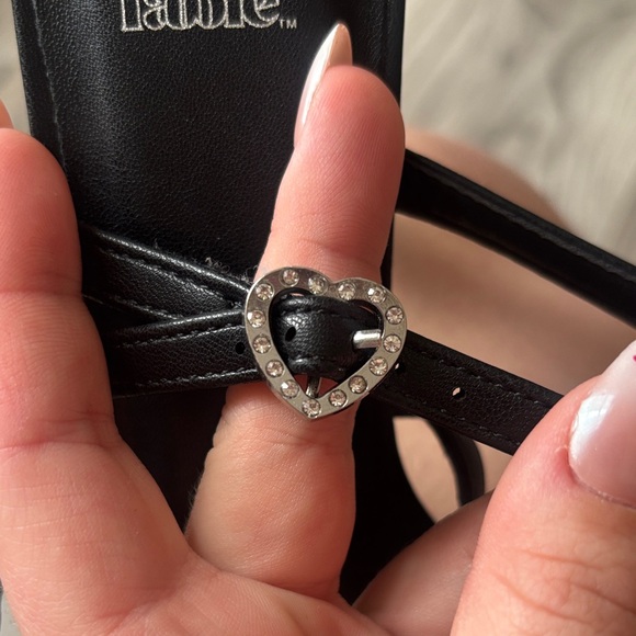 Wild Fable Black Strappy Women's Heels - Picture 6 of 8